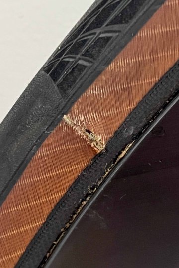 Oof, yeah that one happened quickly. Sidewall tire seam split on Continential GP5000 tubeless tire