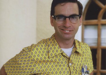 Yeah, it feels like that sometimes Stock photo of a man dressed as a nerd