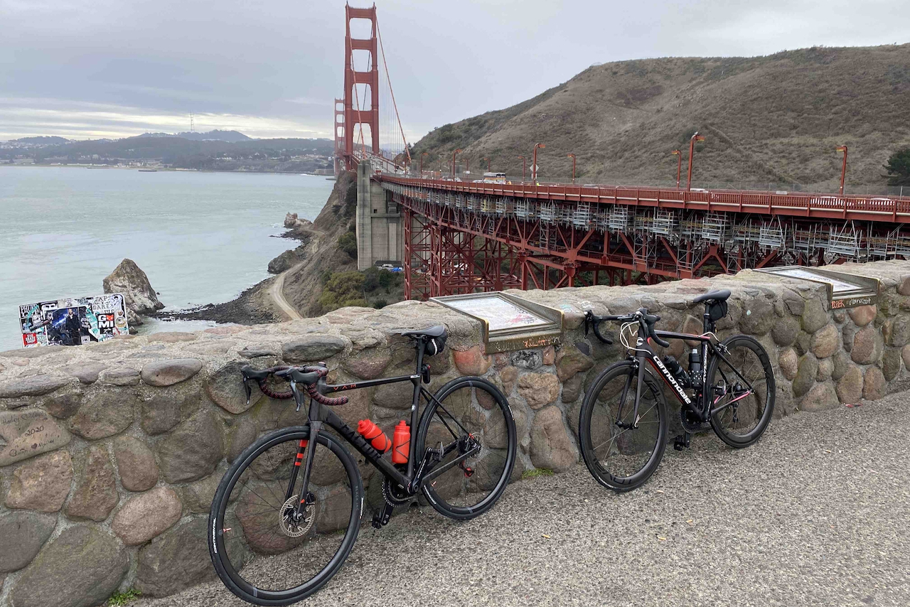 Quick update on the status of the www.bicyclewatercooler.com website, with an updated theme. Image contains: Cannondale Synapse, Factor O2 VAM, Golden Gate Bridge, San Francisco.