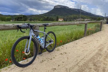 They were quite nice in person! New Trek Madone near Girona, Spain on a Trek Travel ride camp.