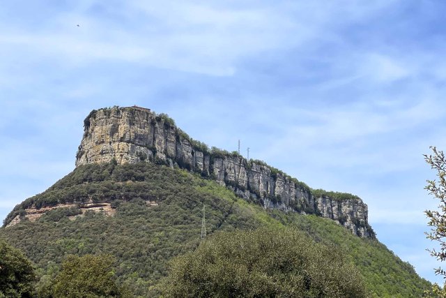 View of El Far from Sant Marti de Sacalm