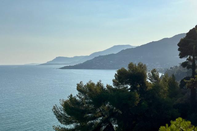 Golden Hour along the French / Italian coastal border