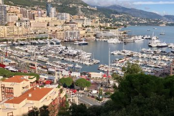Taken when I was there in 2018 from the palace View of the Monaco harbor from the palace