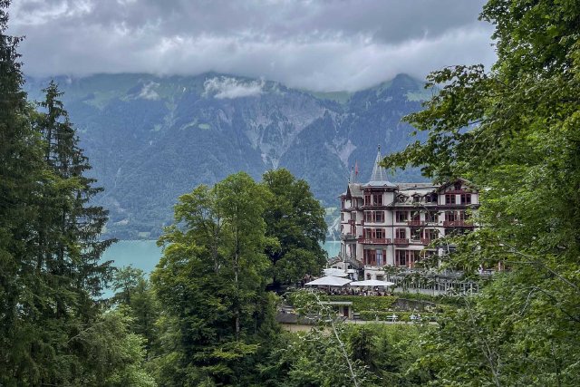 Grand Hotel Giessbach on Lake Brienz