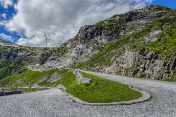 The Cobbles of the Gotthardpass